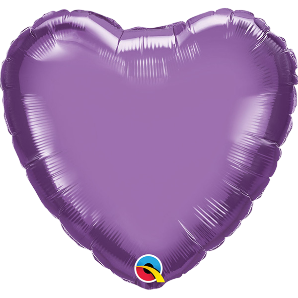 Standard Heart Chrome Purple